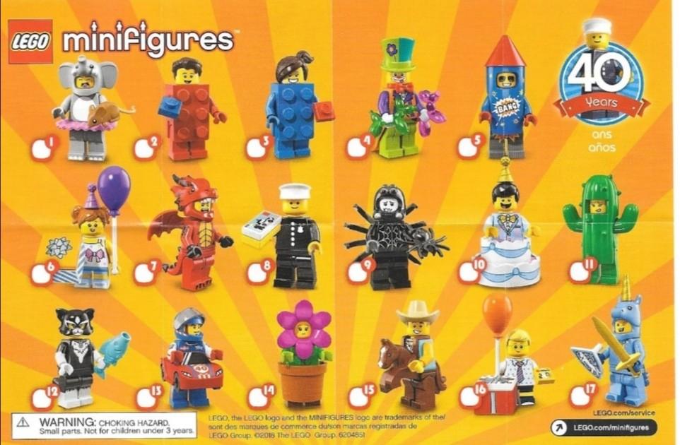 Lego sales minifigures 2018