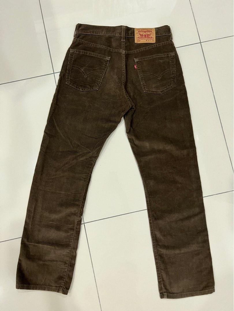 Levi 505 brown discount jeans