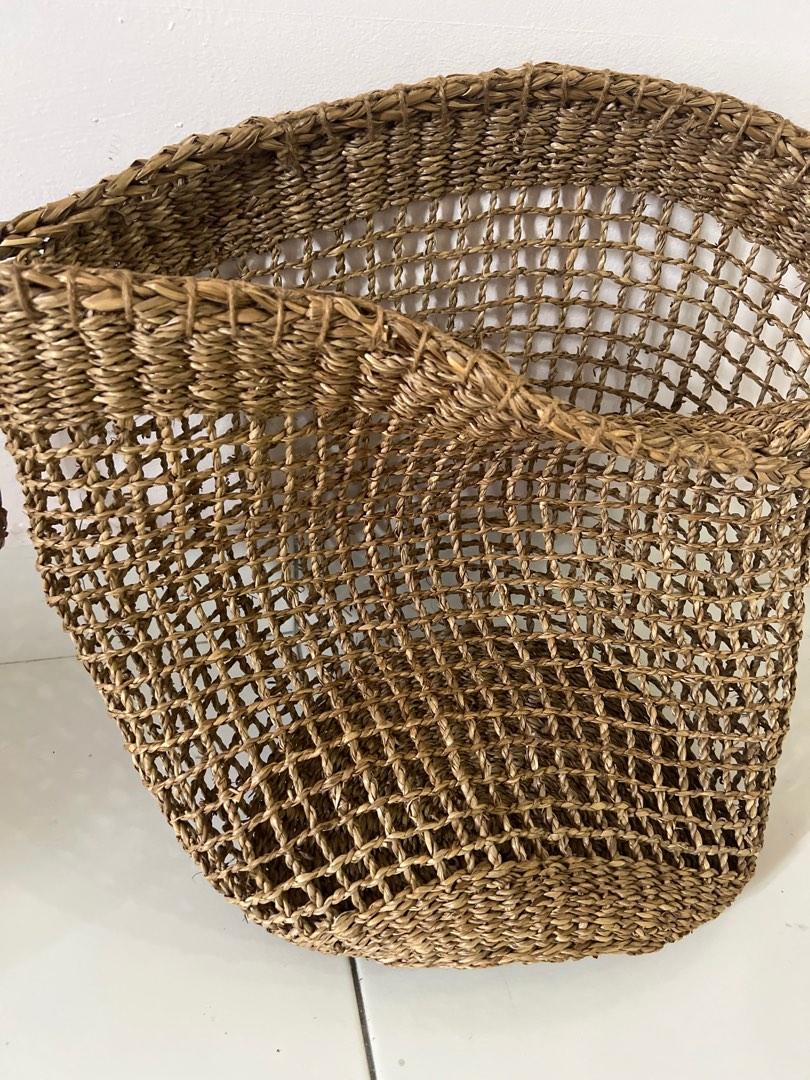 Seagrass basket shop ikea