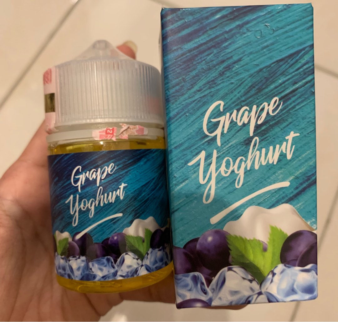 Liquid hero 57 grape yoghurt, Barang Yang Dicari di Carousell