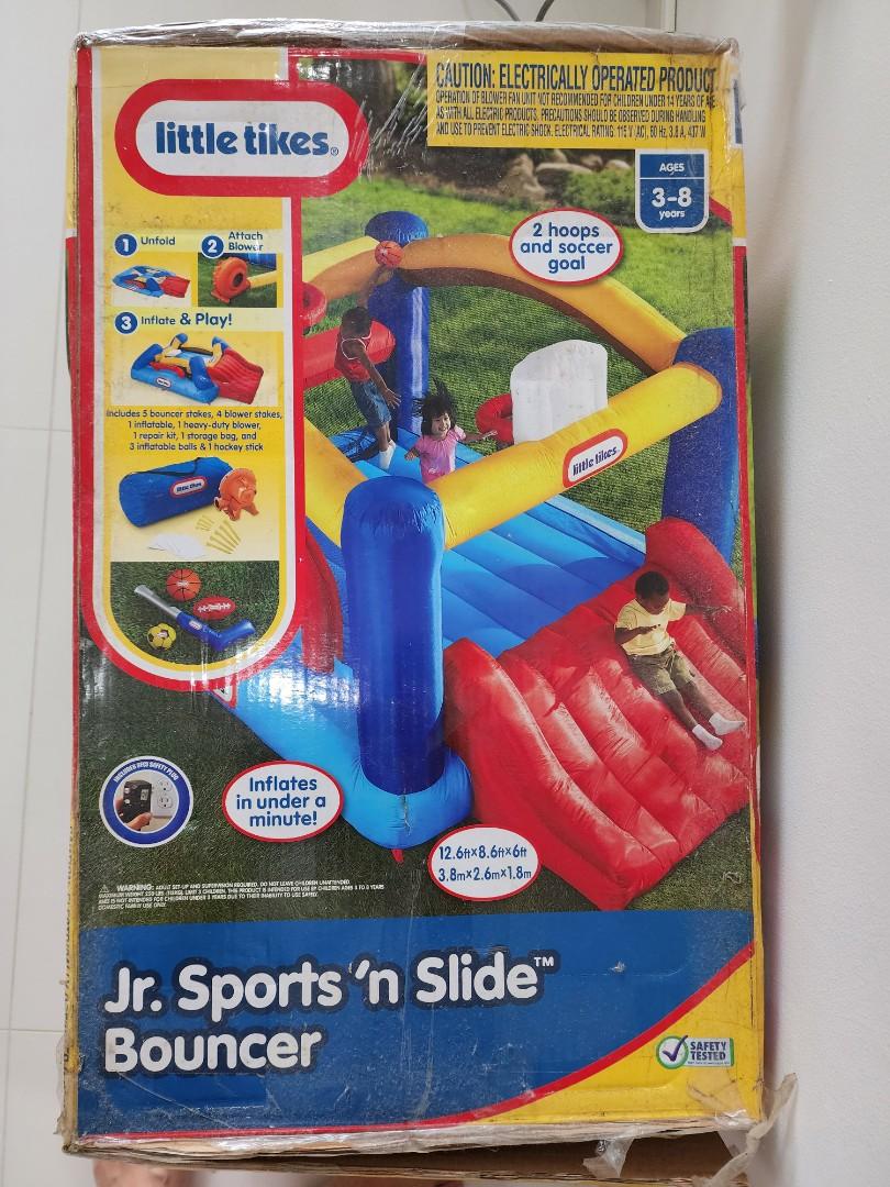 Little tikes sports on sale n slide bouncer