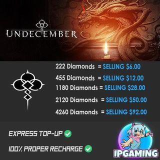 [LOGIN TOPUP] Undecember