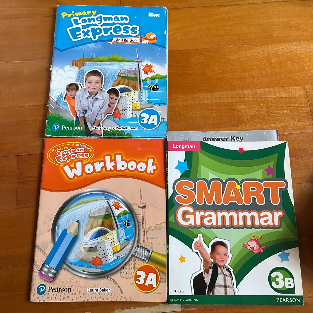 Longman express book 3A/ workbook 3A/ smart grammar 3B with answers, 興趣 ...