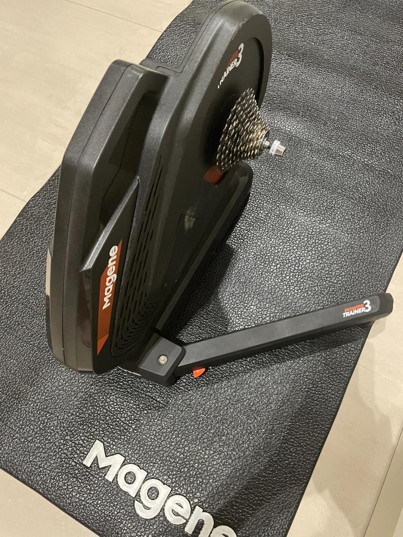 Magene T300 Smart Trainer with cassette (USED), Sports Equipment ...