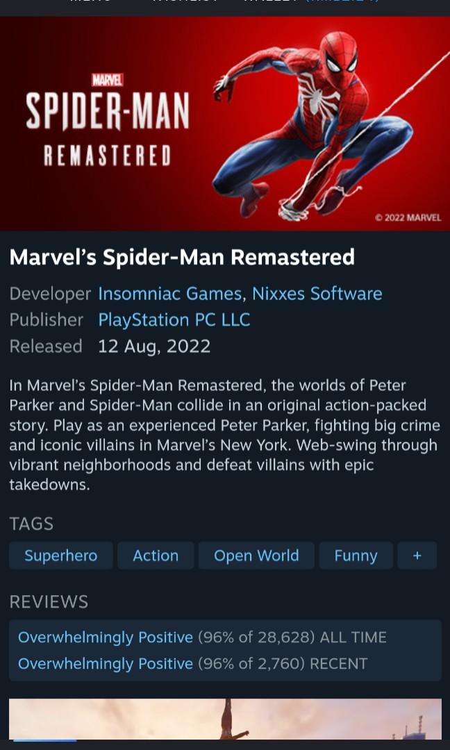 Spider man ps4 platinum store avatar
