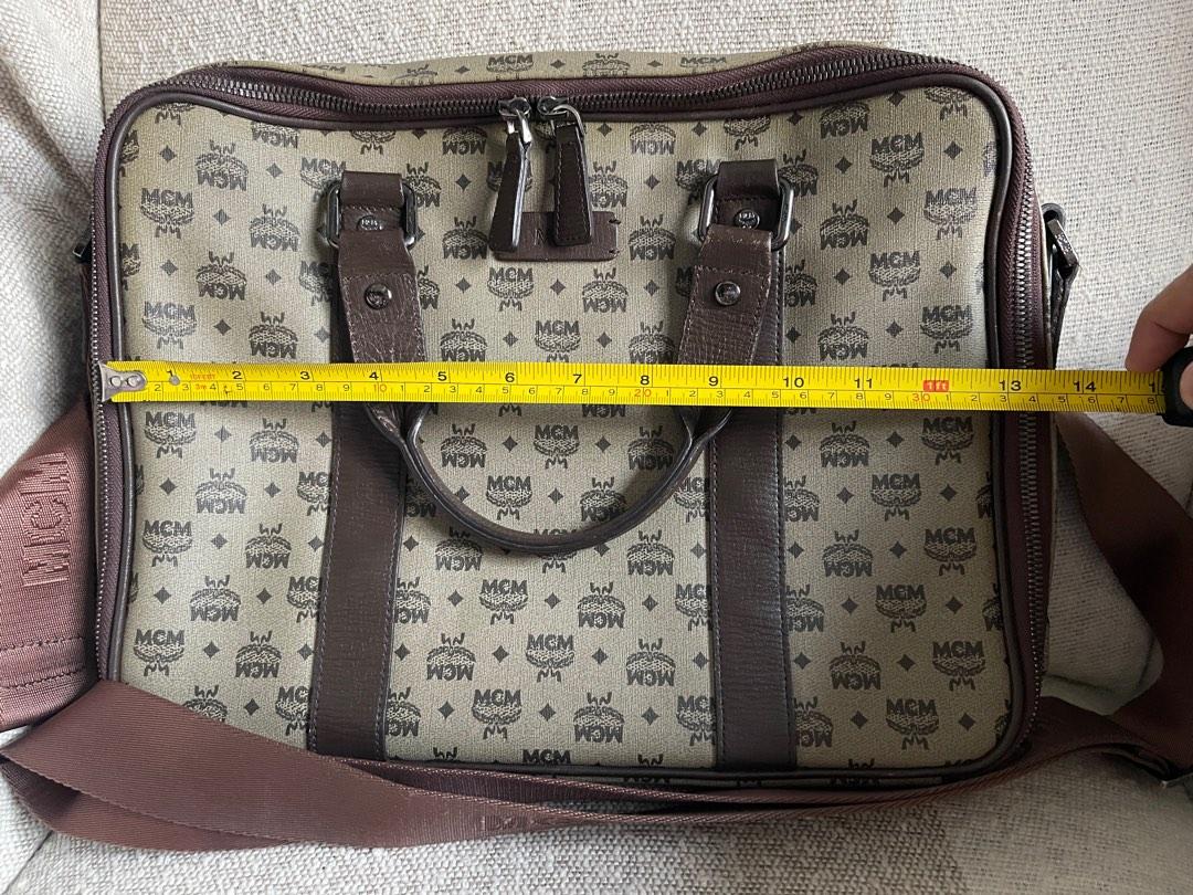 MCM Laptop Bag (Authentic), Luxury, Bags & Wallets on Carousell