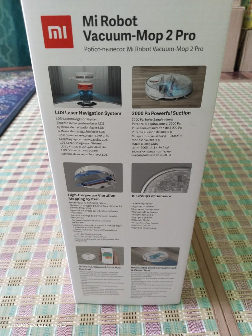 Mi Robot Vaccum Mop 2 Pro, TV & Home Appliances, Vacuum Cleaner