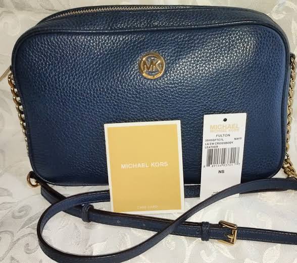 Michael kors online fulton bag blue