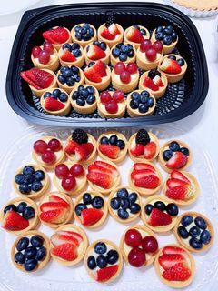 Mini 4.5cm fruit tarts (20pcs)