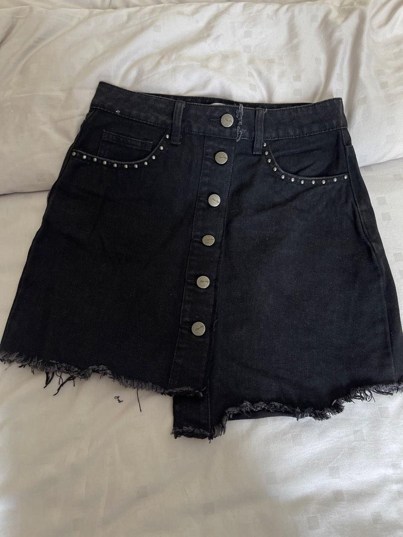 Miss shop shop denim skirt