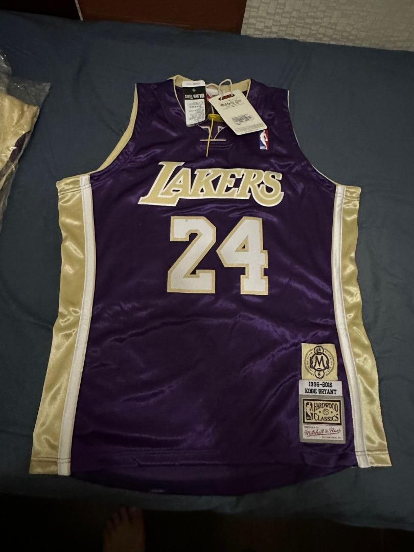 Mitchell & Ness Kobe Bryant HOF NBA Authentic Jersey Purple 全新