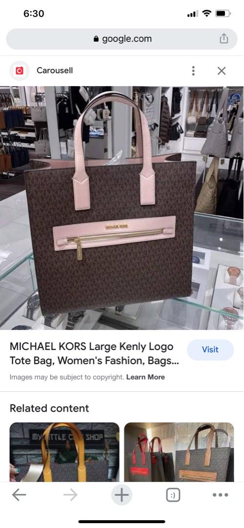 Michael Kors Kenly Large Tote Bag, Women's Fashion, Bags & Wallets, Tote  Bags on Carousell