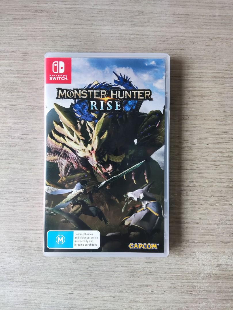 Monster Hunter Rise - Switch, Video Gaming, Video Games, Nintendo on ...