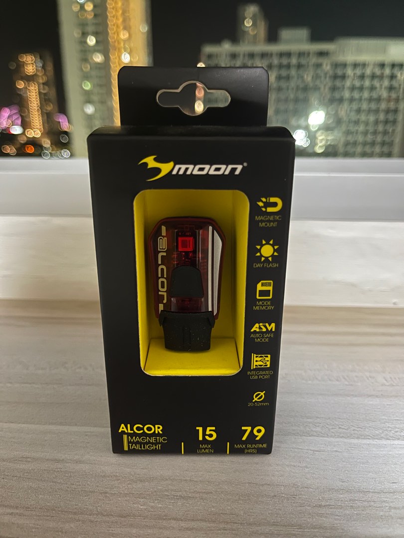 Moon Alcor Rear Lights Sports Equipment Bicycles Parts Parts