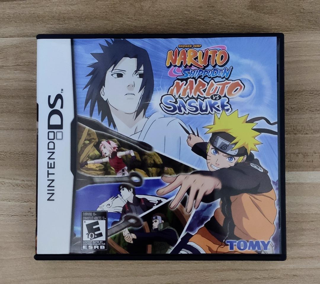Naruto Shippuden Naruto vs Sasuke [DS Game] [NTSC / ENGLISH Language] [CIB / Complete in Box