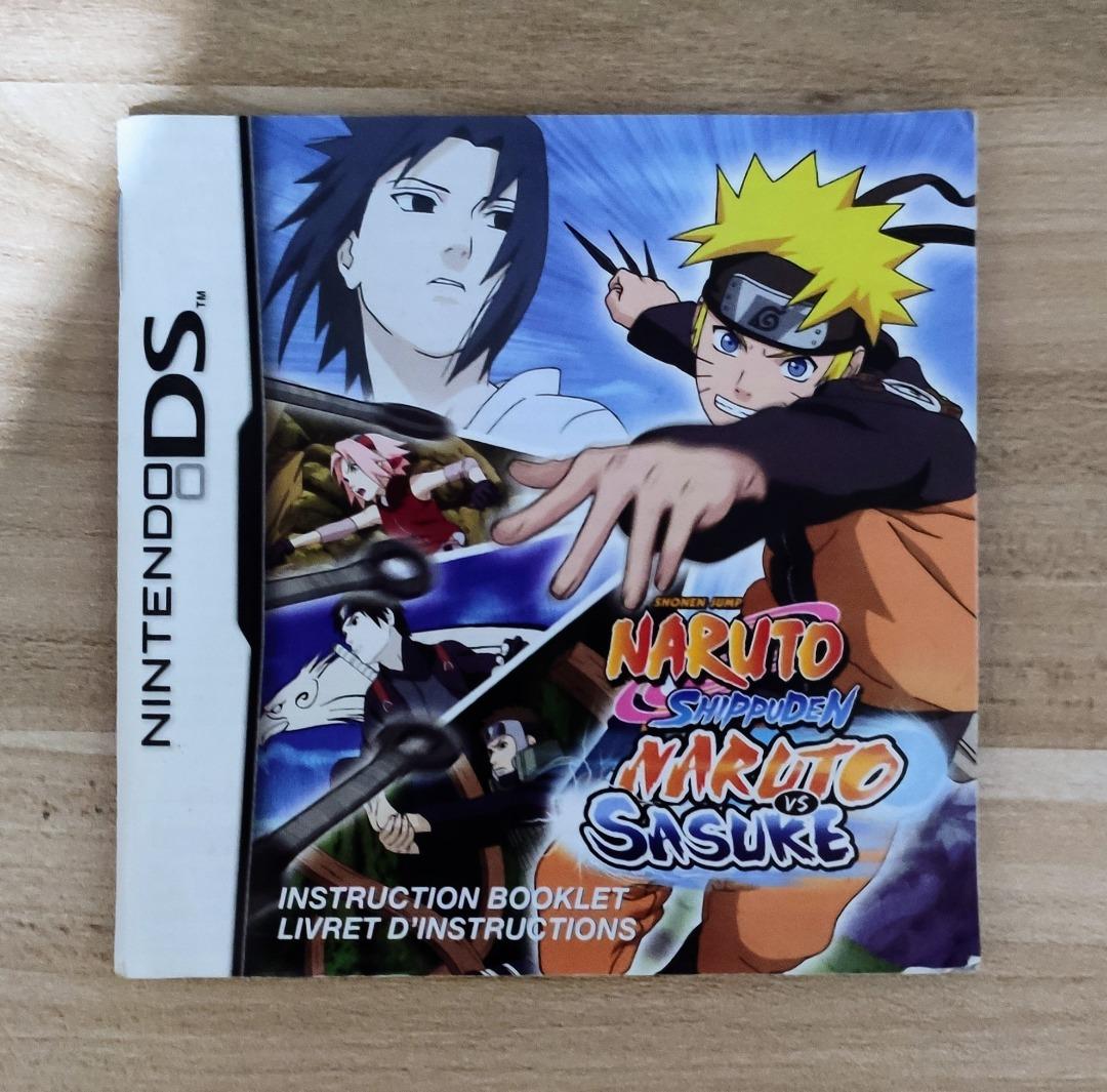 Naruto Shippuden: Naruto vs Sasuke - Nintendo DS Pristine 180 Day