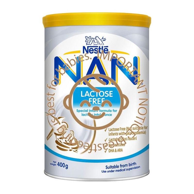 NESTLE NAN LACTOSE FREE FORMULA 400G, Babies & Kids, Nursing & Feeding, Breastfeeding & Bottle