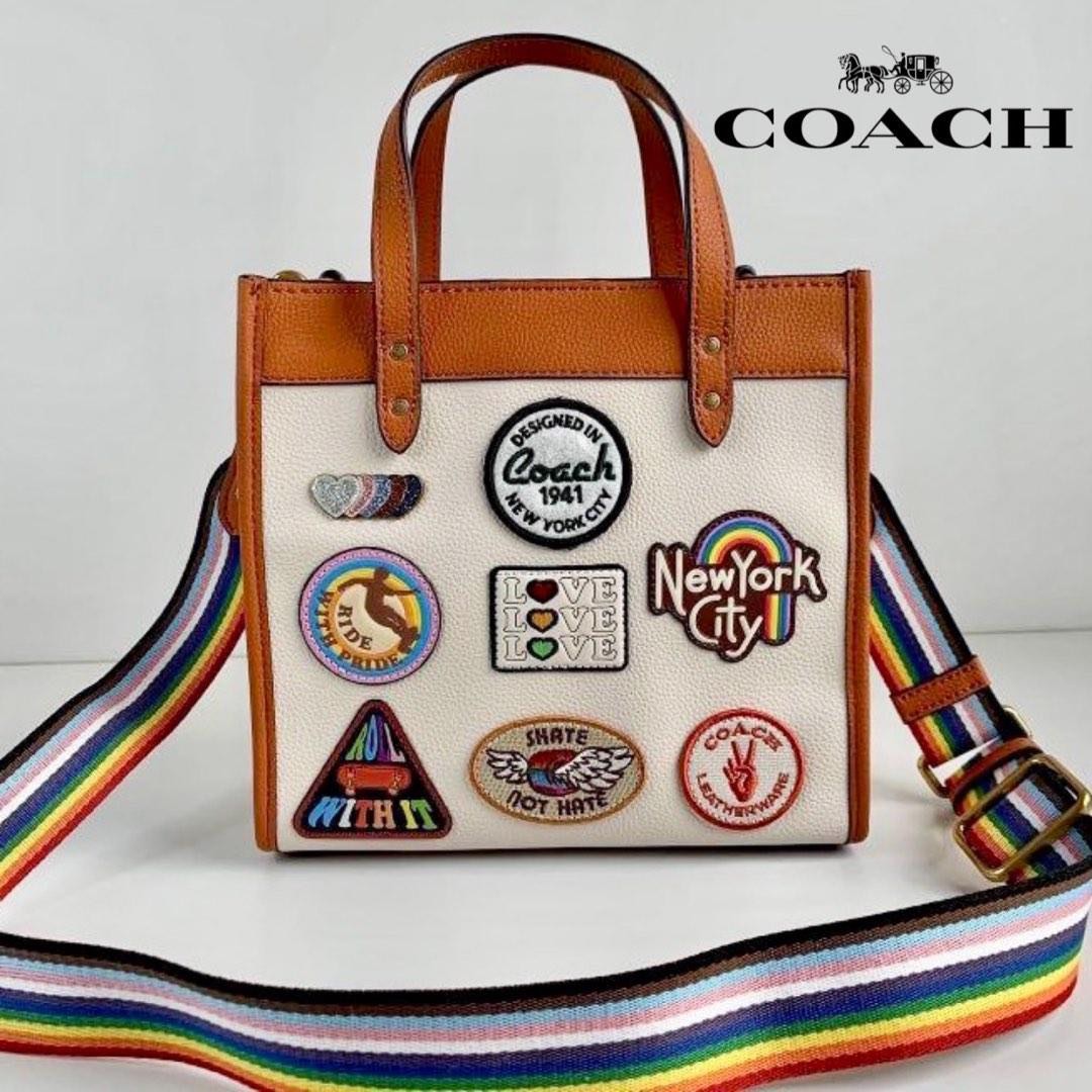 Coach bag with patches online