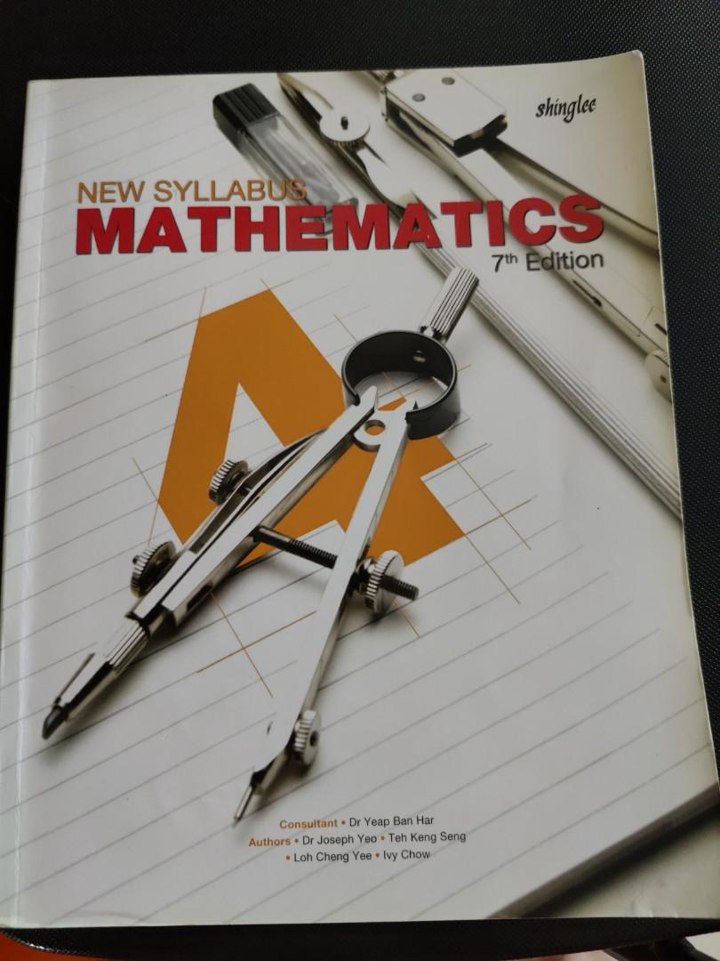 New Syllabus Math 7th Edition Sec 4 Hobbies Toys Books Magazines New Syllabus Math 7th Edition Sec 4 Hobbies Toys Books Magazines