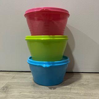 40% New TUPPERWARE Snacks Bowl 500ml [Set of 3]