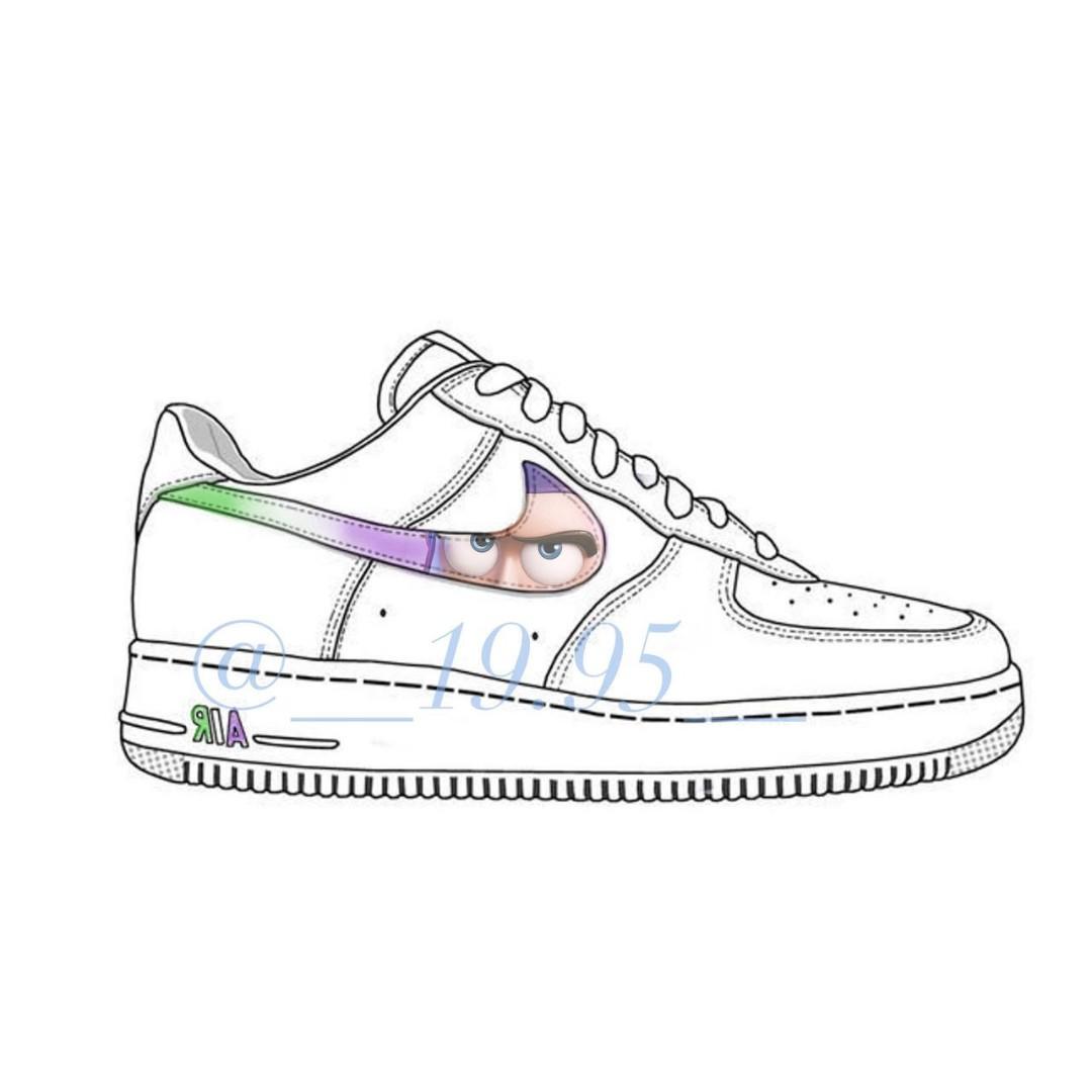 Dessin nike best sale air force 1