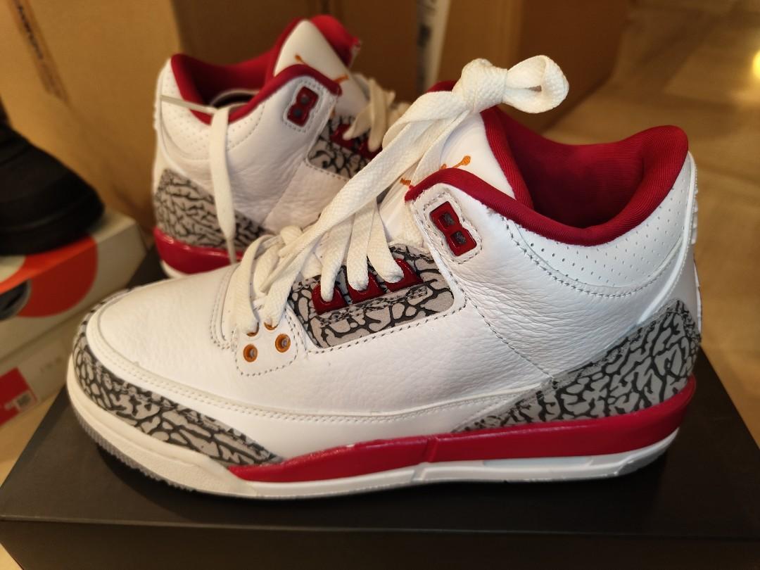 Nike air discount jordan 3 red