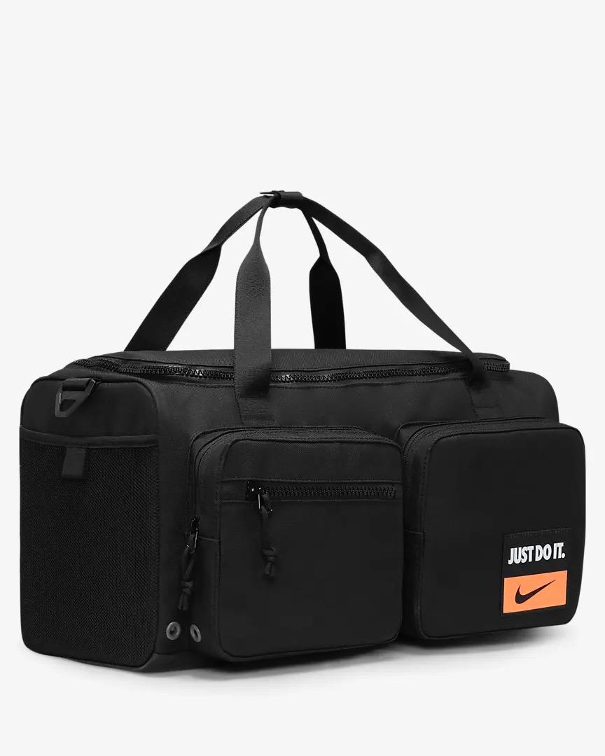 Nike Utility Power Training Duffel Bag (Small, 31L) Black/Black/Total