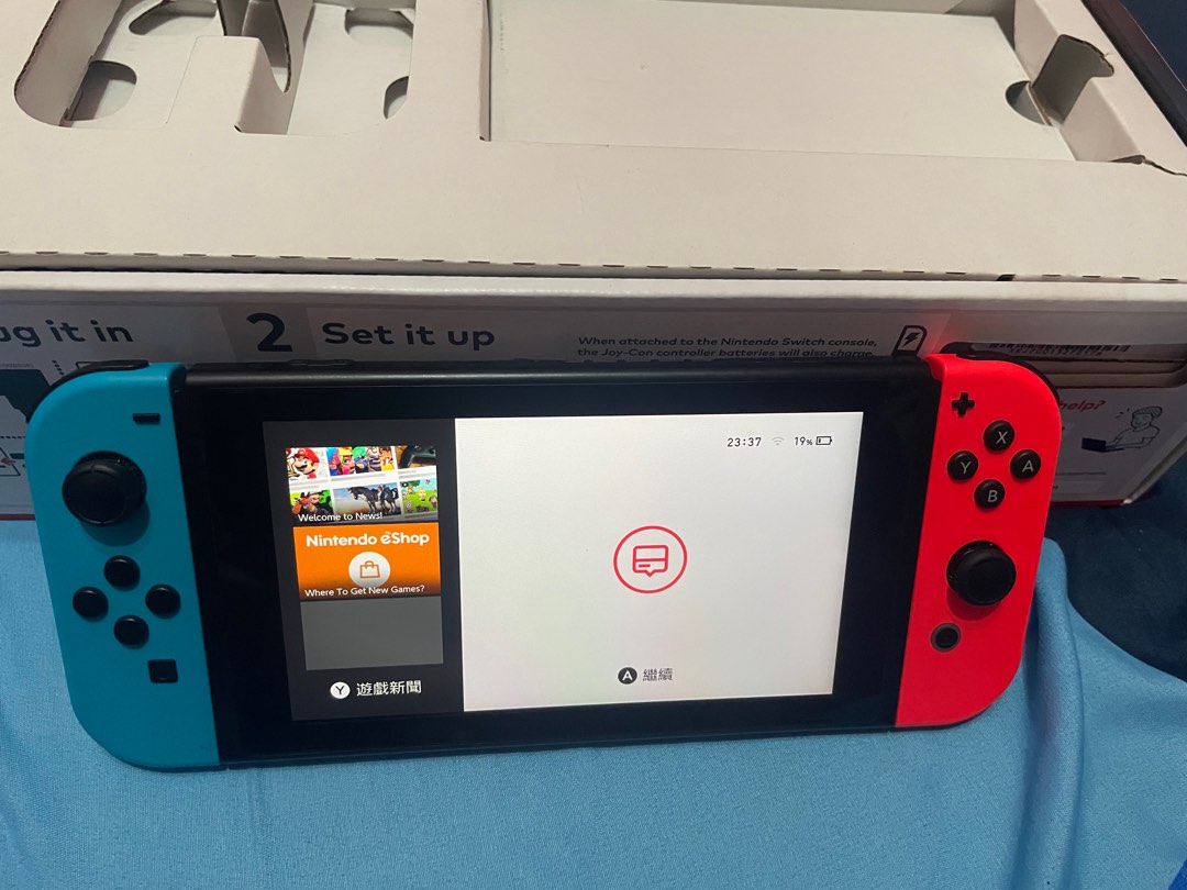 Nintendo Switch Gen 2 Full Set, Video Gaming, Video Game Consoles, Nintendo on Carousell