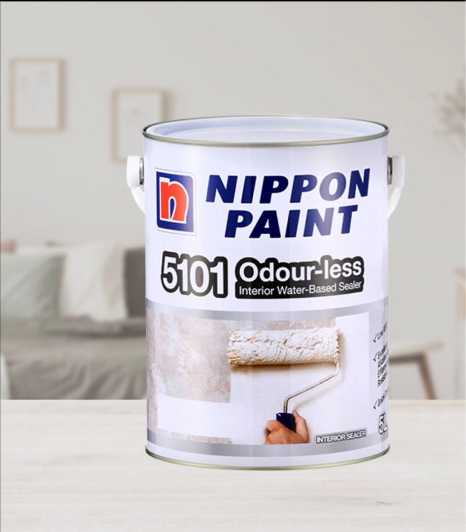 Nippon Paint odourless water based wall paint sealer, Furniture & Home Living, Home Improvement