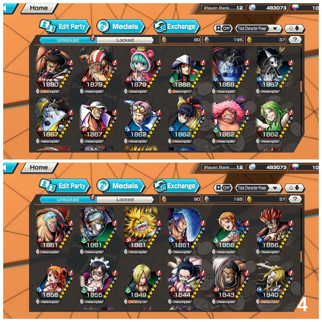 One Piece Bounty Rush Account 2ex Kaido Ex & Shanks v3 Ex, Video