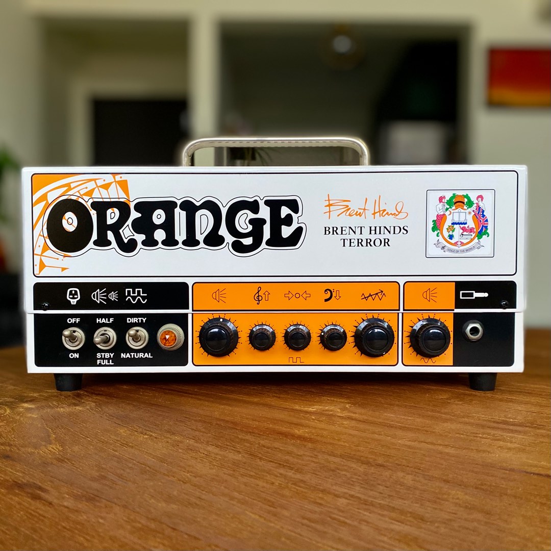 Orange brent hinds terror 15w signature valve shop amp head