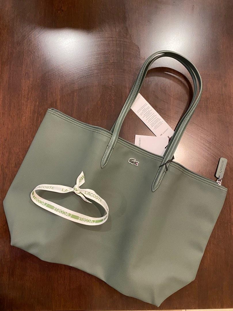 Lacoste horizontal tote bag dimensions online