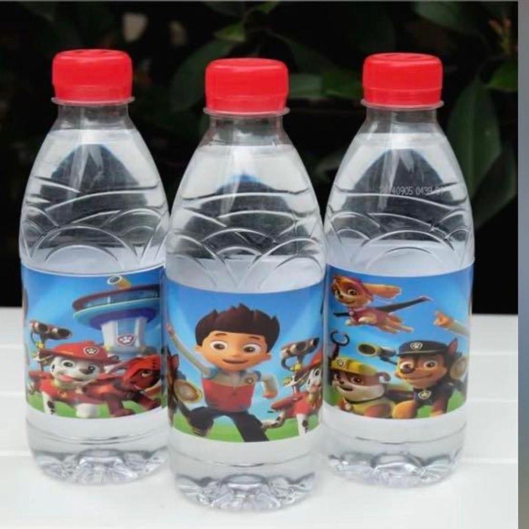Paw Patrol party supplies- bottle labels / party deco ...