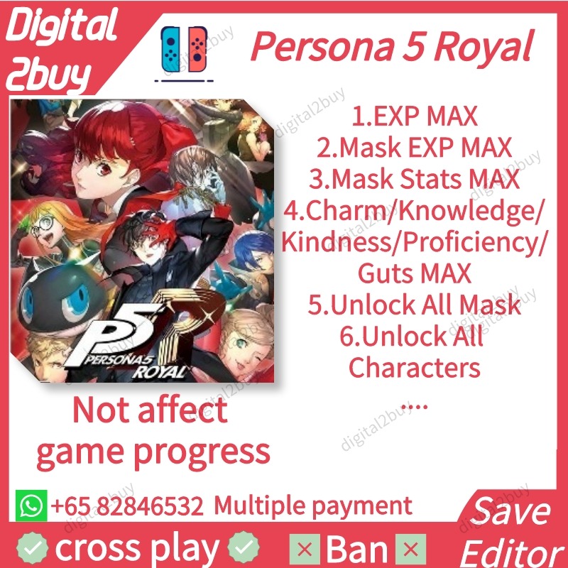 Beginner's Guide to Modding Persona 5 Royal [Persona 5 Royal (Switch)]  [Tutorials]
