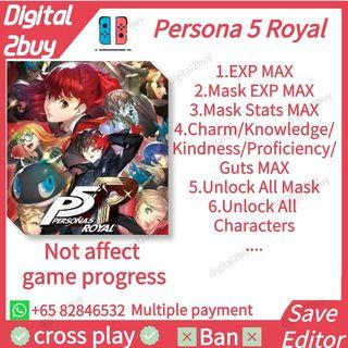 Persona 5 Royal Save Editor P5R Save Modding Persona 5 Royal Cheats