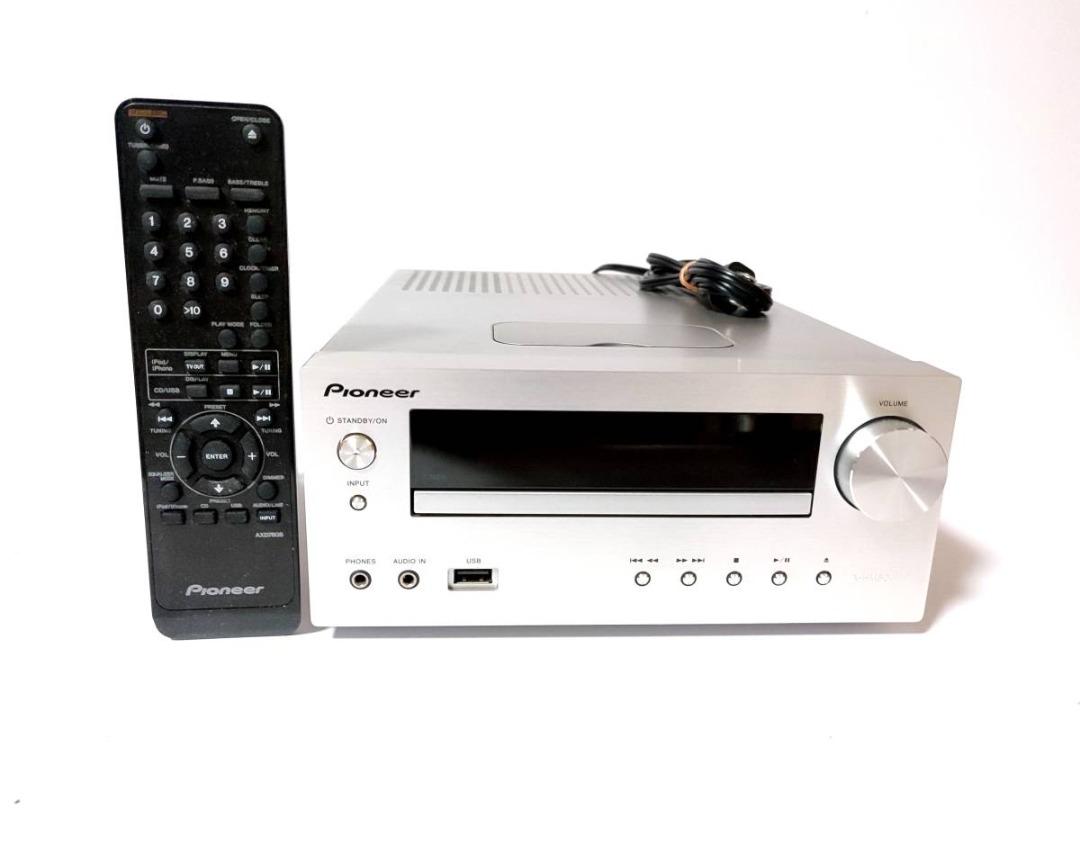 Pioneer CDミニコンポ X-HM50 iPod付き　USB再生可 CDミニコンポーネントシステム「X-HM50」を新発売 | 報道資料