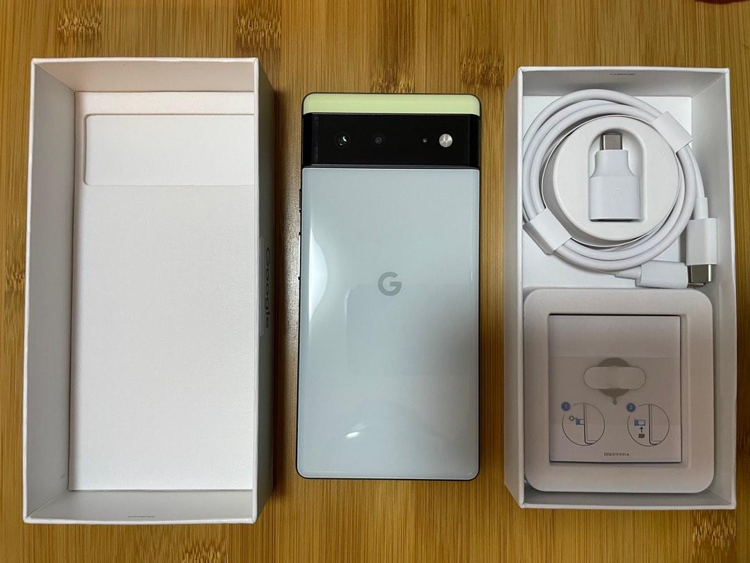 Pixel 6 Sorta Seafoam 海沫色128 GB, 手提電話, 手機, Android 安卓