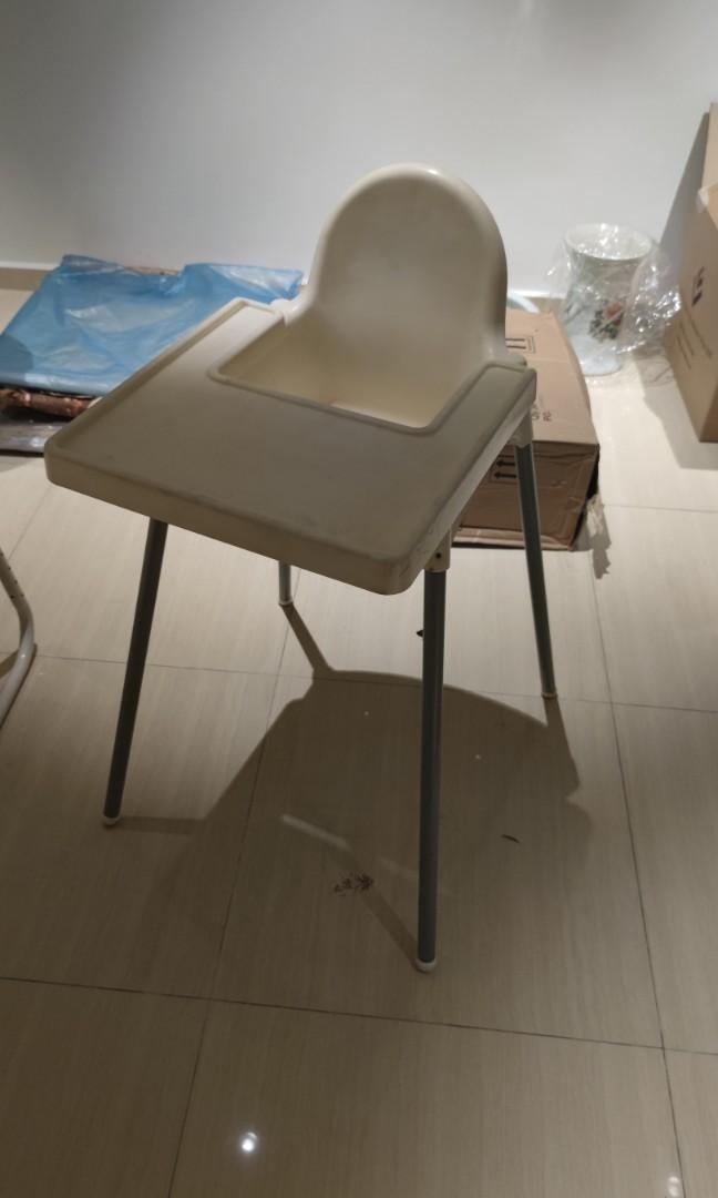 Plastic high chair for baby, Babies & Kids, Nursing & Feeding, Baby