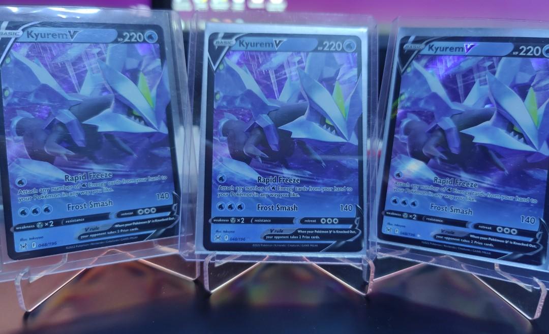Pokemon TCG Card Kyurem V, Hobbies & Toys, Toys & Games on Carousell