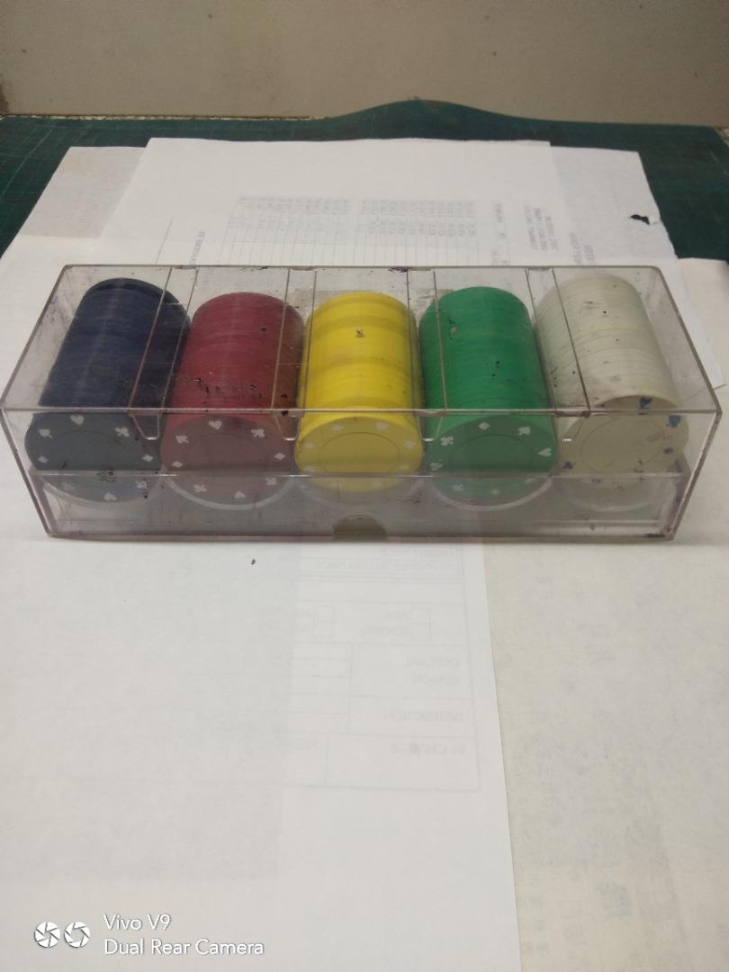 POKER CHIPS (Category: Board Games & Puzzles) located in Quezon City. Submitted by kontaktpoint (Listing ID 1191911357, Image 1). Description: for more infos message me or call or txt 09517559112.
