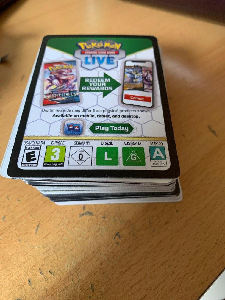 Pokémon lost origin code (Category: Game Gift Cards & Accounts) located in Singapore. Submitted by whereefuk (Listing ID 1191871785, Image 1). Description: Tota 109 codes , get all for 100 pieces price .