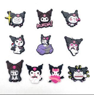 [PO/PREORDER] Kuromi Crocs Jibz Shoe Charm