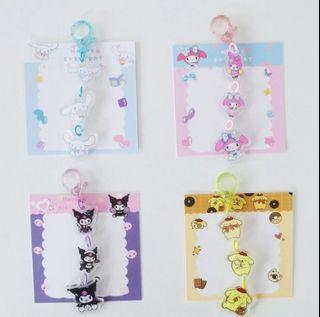 [PO/PREORDER] Sanrio Characters Keychain Charm