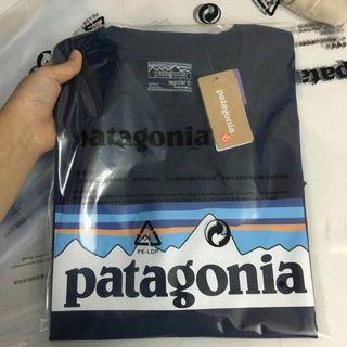 100% New Original Cotton Premium Black Patagonia Classic Mountain Round Neck Short Sleeve Casual Regular T-shirt