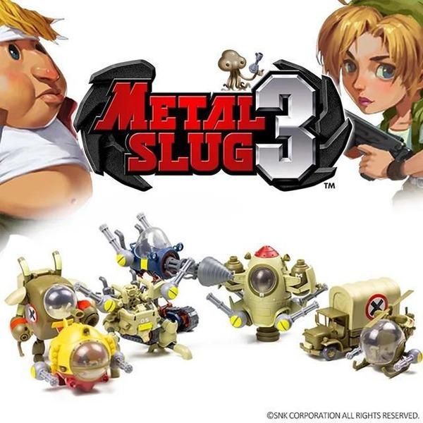 PreOrder for Metal Slug III Non Scale Vehicle Model Kits (Set of 6