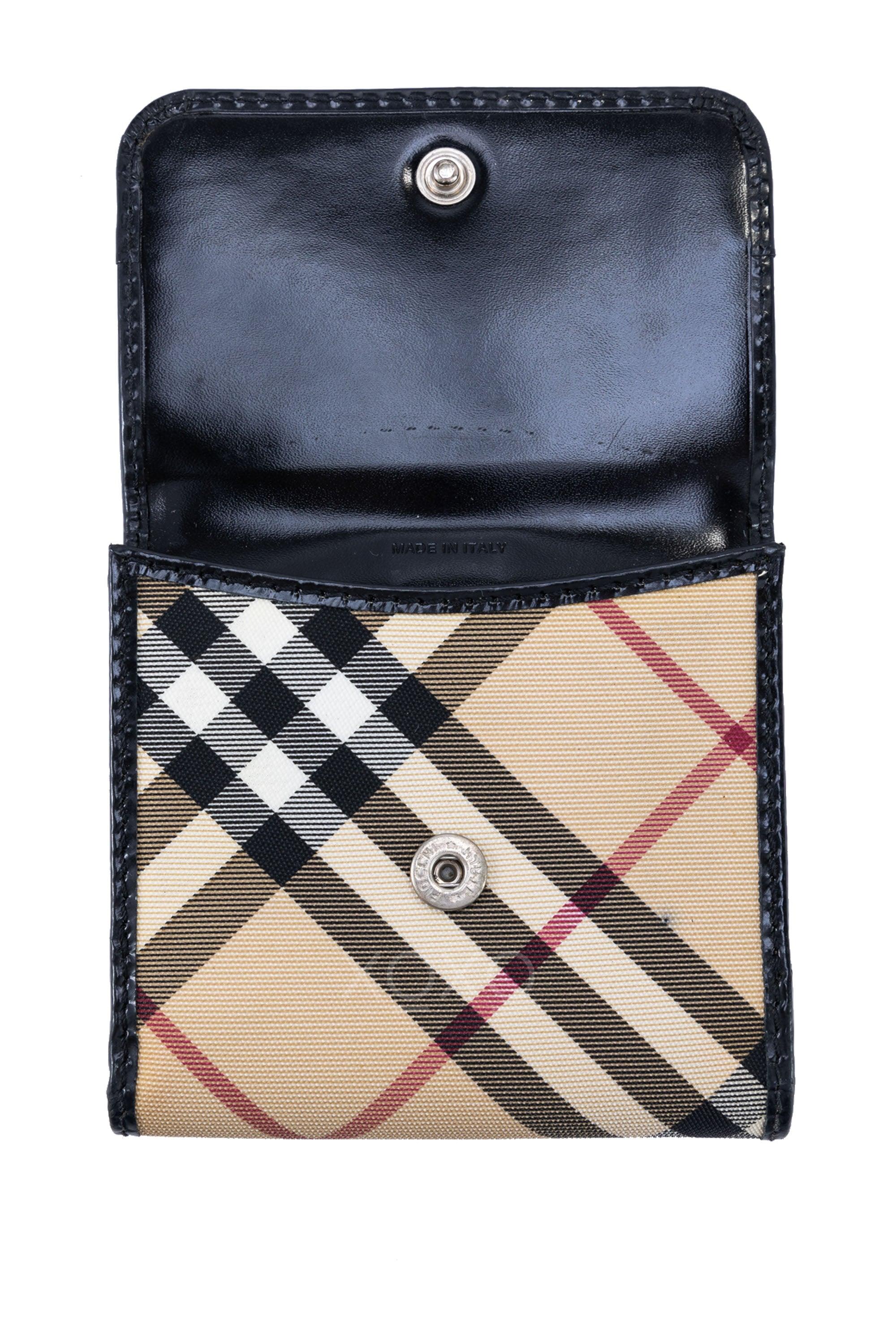 Burberry hotsell wallet ladies