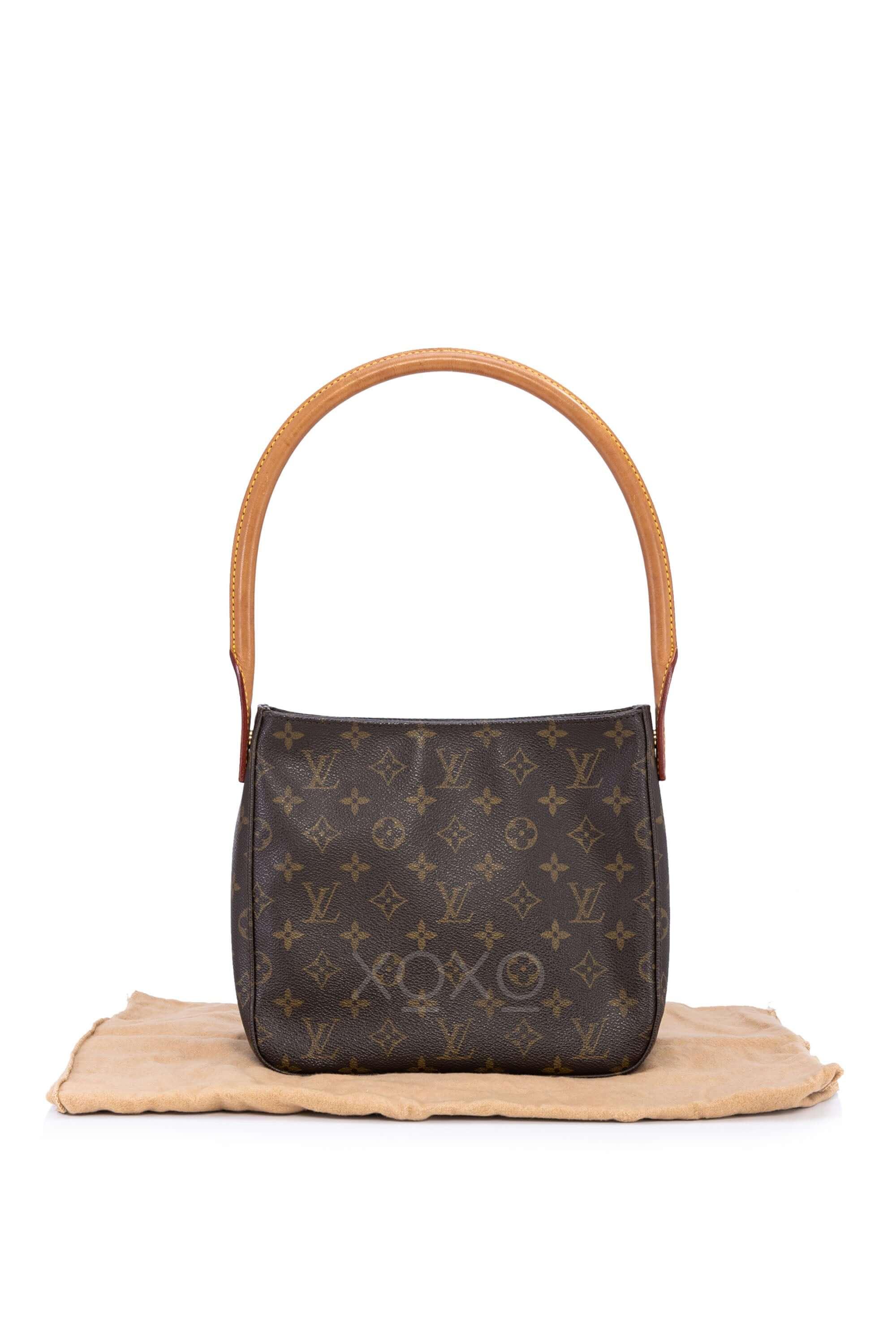 Louis Vuitton Looping Gm Brown Canvas Shoulder Bag (Pre-Owned)