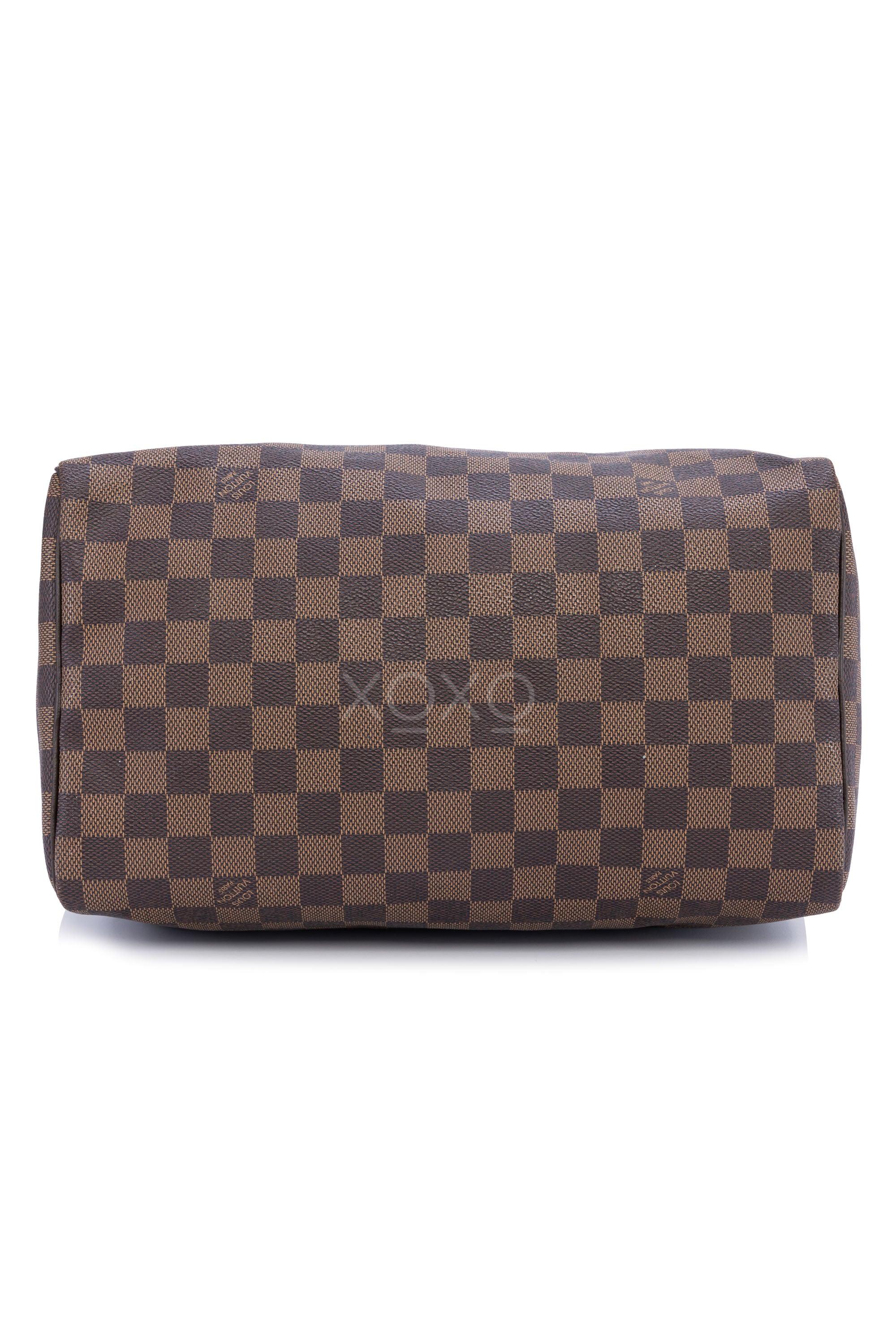 Louis Vuitton Ebene Damier Coated Canvas Speedy 30 Gold Hardware, 2012  Available For Immediate Sale At Sotheby's