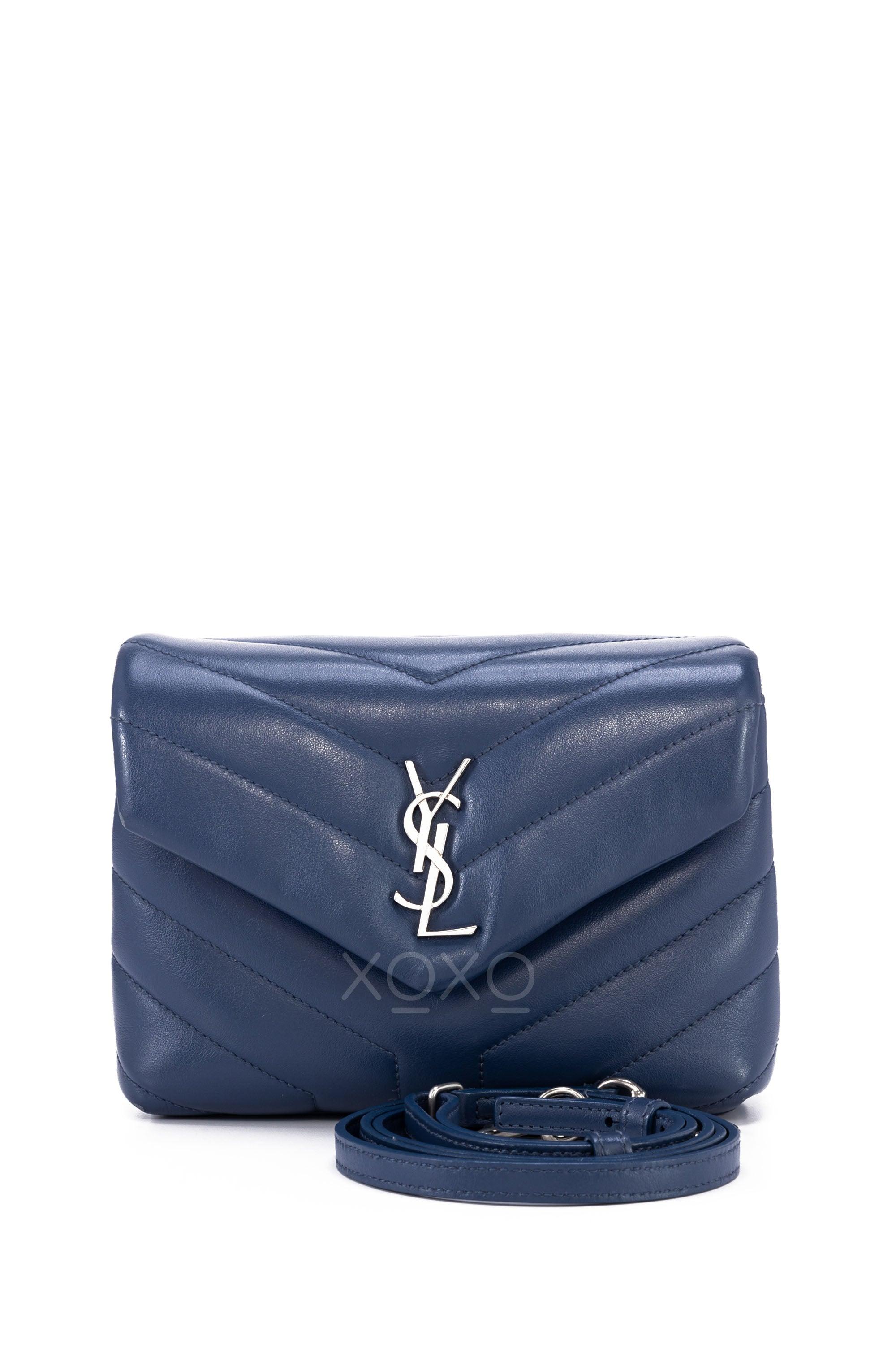 Saint Laurent Toy Loulou Leather Crossbody Bag