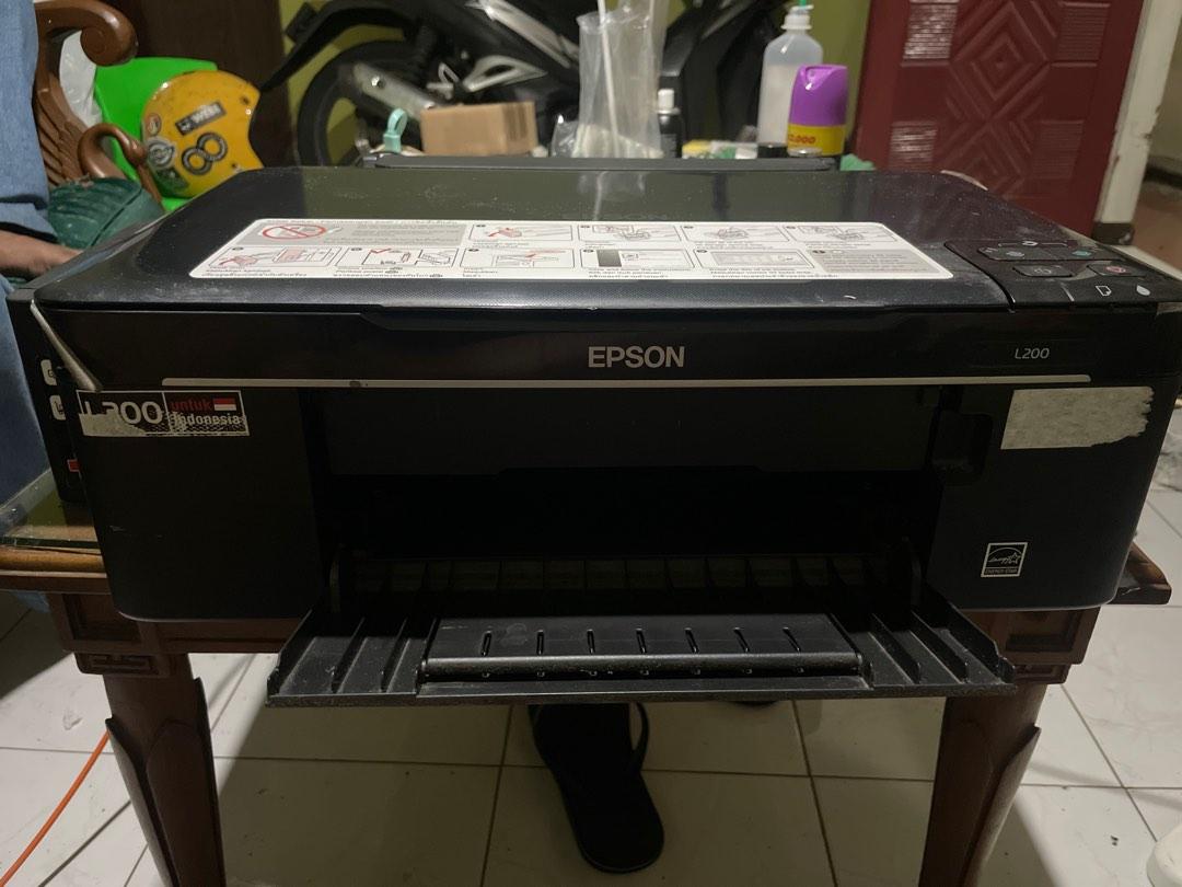 Printer Epson L300 Scan And Fc Elektronik Bagian Komputer And Aksesoris Di Carousell 0334